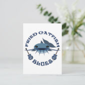 フライド・キャットフィッシュ・ブルース ポストカード (スタンド正面)