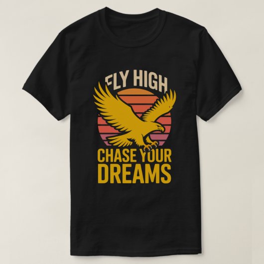 フライハイイーグルTシャツ Tシャツ (デザイン正面)