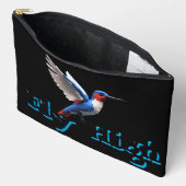 フライハイハミング鳥バックパック アクセサリーポーチ (見開き)