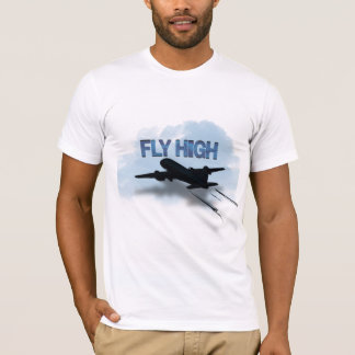 フライハイ航空 – 飛行機とパイロット愛好家 Tシャツ
