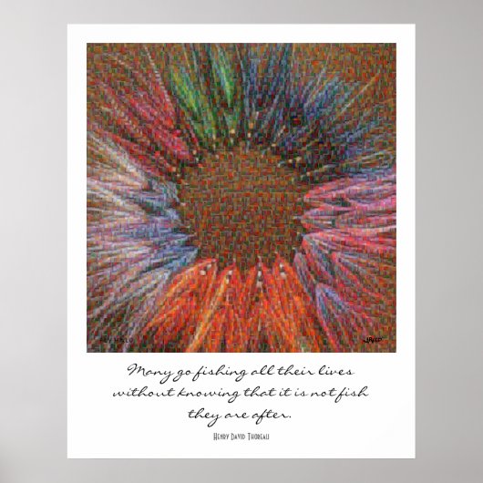 フライハローモンタージュポスター ポスター (正面)