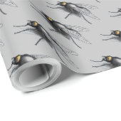 フライバディグレイ光沢ラッピング紙 ラッピングペーパー (ロールコーナー)