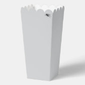 フライバディ灰色のポップコーンの箱 フェイバーボックス (正面)