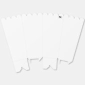 フライバディ白いポップコーンの箱 フェイバーボックス (見開き)