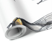 フライバディ白マットラッピング紙 ラッピングペーパー (ロールコーナー)