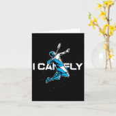 フライバドミントン選手シャトルトレーナーラケットスポーツ カード (黄色い花)