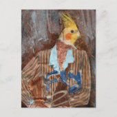 フライバード混合媒体 ポストカード (正面)