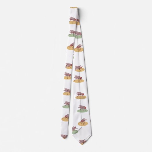 フライパターン ネクタイ (裏面)