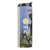 フライパリフランスヴィンテージ旅行ポスター タンブラー (回転左)