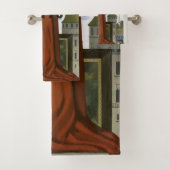 フライパリフランスヴィンテージ旅行ポスター バスタオルセット (インサイチュ)