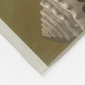 フライパリフランスヴィンテージ旅行ポスター フリースブランケット (角)