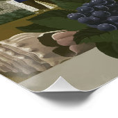 フライパリフランスヴィンテージ旅行ポスター ポスター (コーナー)