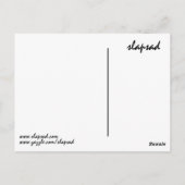 フライパンはがきおもしろい ポストカード (裏面)