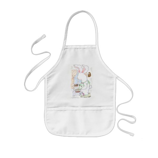 フライパン 子供用エプロン (正面)