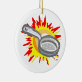 フライパンGURLフライパン セラミックオーナメント (右)