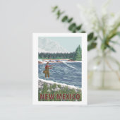 フライフィッシャーマンニューメキシコ ポストカード (スタンド正面)