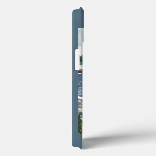 フライフィッシャーマン – アラスカ,フェアバンクス Case-Mate iPhoneケース (裏面 / 右)