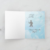 「フライフィッシャーマン」ハッピーバースデー カード (内部)