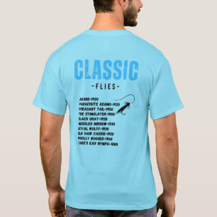 フライフィッシングで飛行 Tシャツ