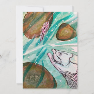 フライフィッシングに夢中 案内状