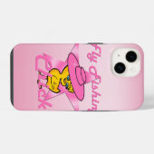 フライフィッシングのひよこ #8 iPhoneケース (裏面横)