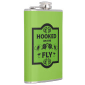 フライフィッシングのアラスカ フラスク (右)