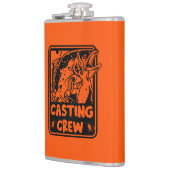 フライフィッシングのアラスカ フラスク (左)