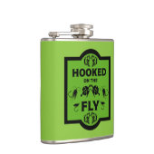 フライフィッシングのアラスカ フラスク (右)