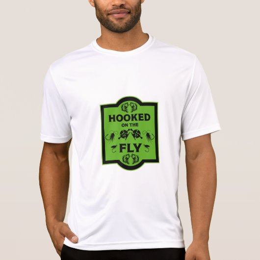 フライフィッシングのアラスカ Tシャツ (正面)