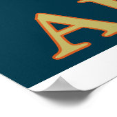 フライフィッシングのシーン – アラスカ,シトカ ポスター (角)