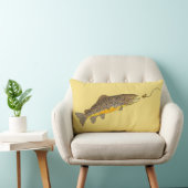 フライフィッシングのブラウンマス ランバークッション (椅子)