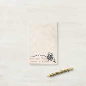 フライフィッシングの指導者 ポストイット (デスク上)