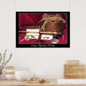 フライフィッシングの静物04 ポスター (キッチン)