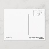 フライフィッシングはがき ポストカード (裏面)