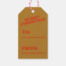 フライフィッシングはクリスマスラベルメリークリスマス ギフトタグ