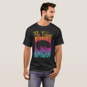 フライフィッシングは私の癒し Tシャツ (正面フル)