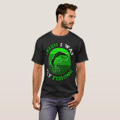 フライフィッシングをしていたらな Tシャツ (正面フル)
