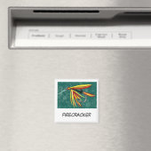 フライフィッシングアートマグネット「爆竹」 マグネット (インサイチュ (食洗機))