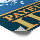 フライフィッシングシーン – アイダホ州ペイエット川 ポスター (角)