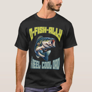 フライフィッシングパパ魚釣りスポーツ魚釣り Tシャツ