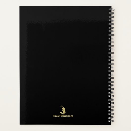 フライフィッシングフライガルレディース プランナー手帳 (裏面)