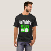 フライフィッシングモードオン ゲームフィッシャーF Tシャツ (正面フル)