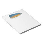 フライフィッシングルアーアート ノートパッド (アングル)