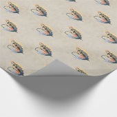 フライフィッシングルアーツアーサーモンフライルアー ラッピングペーパー (角)