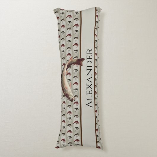 フライフィッシングヴィンテージフライレインボーマス体ピロ ボディピロー (正面縦)