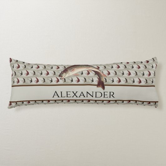 フライフィッシングヴィンテージフライレインボーマス体ピロ ボディピロー (正面)