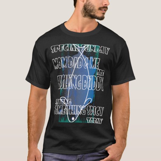 フライフィッシング女子も飛ばす Tシャツ (正面)