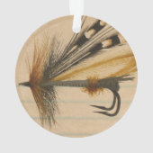 フライフィッシング用ルアー並び紙 オーナメント (裏面)