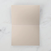 フライフィッシング空白のグリーティングカード カード (内部)