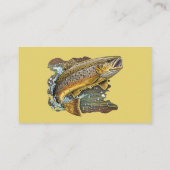 フライフィッシング誘導業 名刺 (裏面)